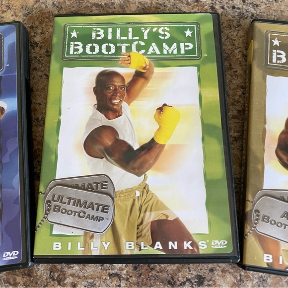 Billy Blanks Boot Camp 3 DVDs Basic Training , Ultimate and Abs TaeBo - Picture 7 of 7